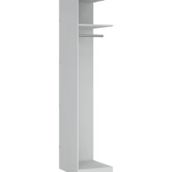Lind nest garderobeskap 200x220x60cm eik med speil
