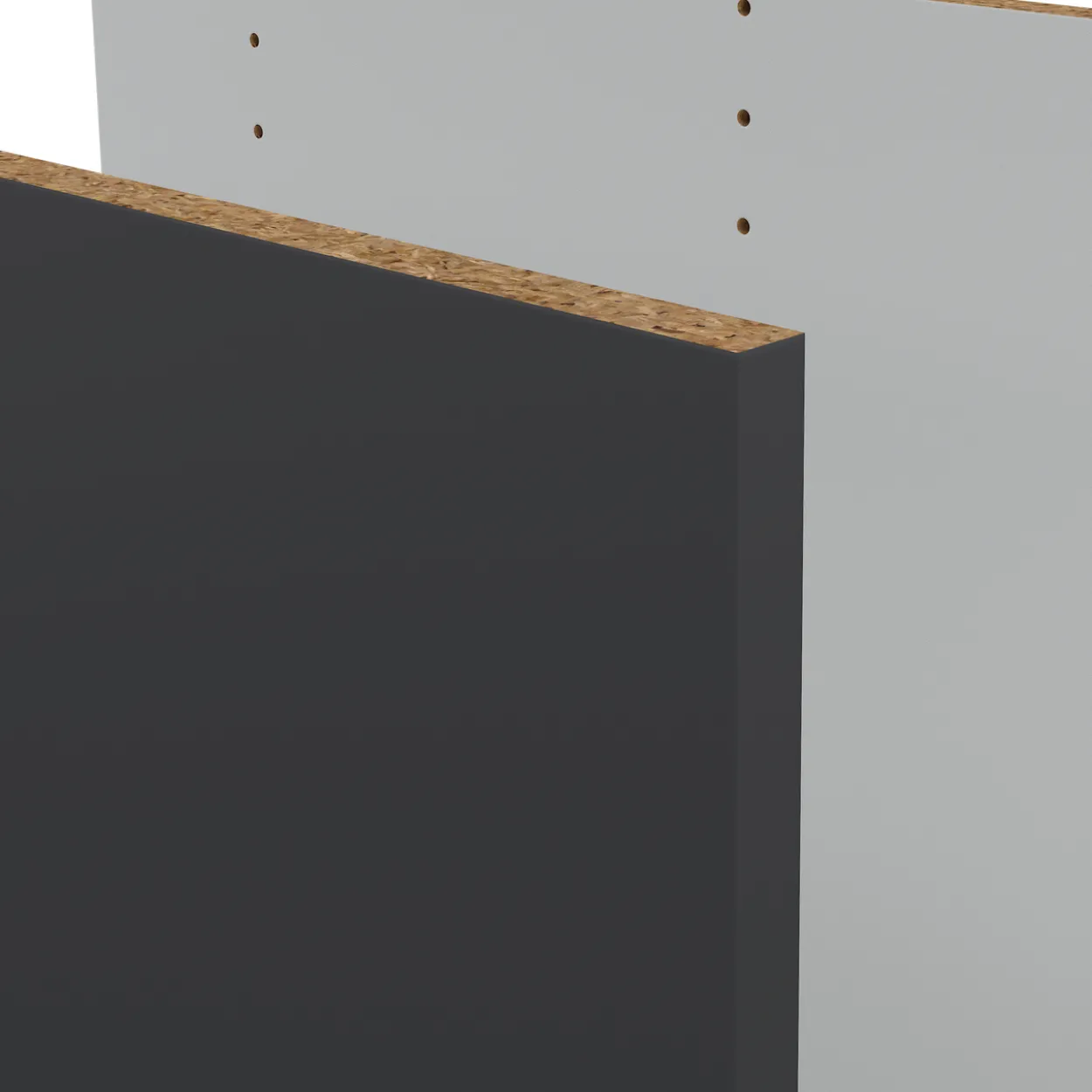 Lind nest sider antrasitt grå 2stk
