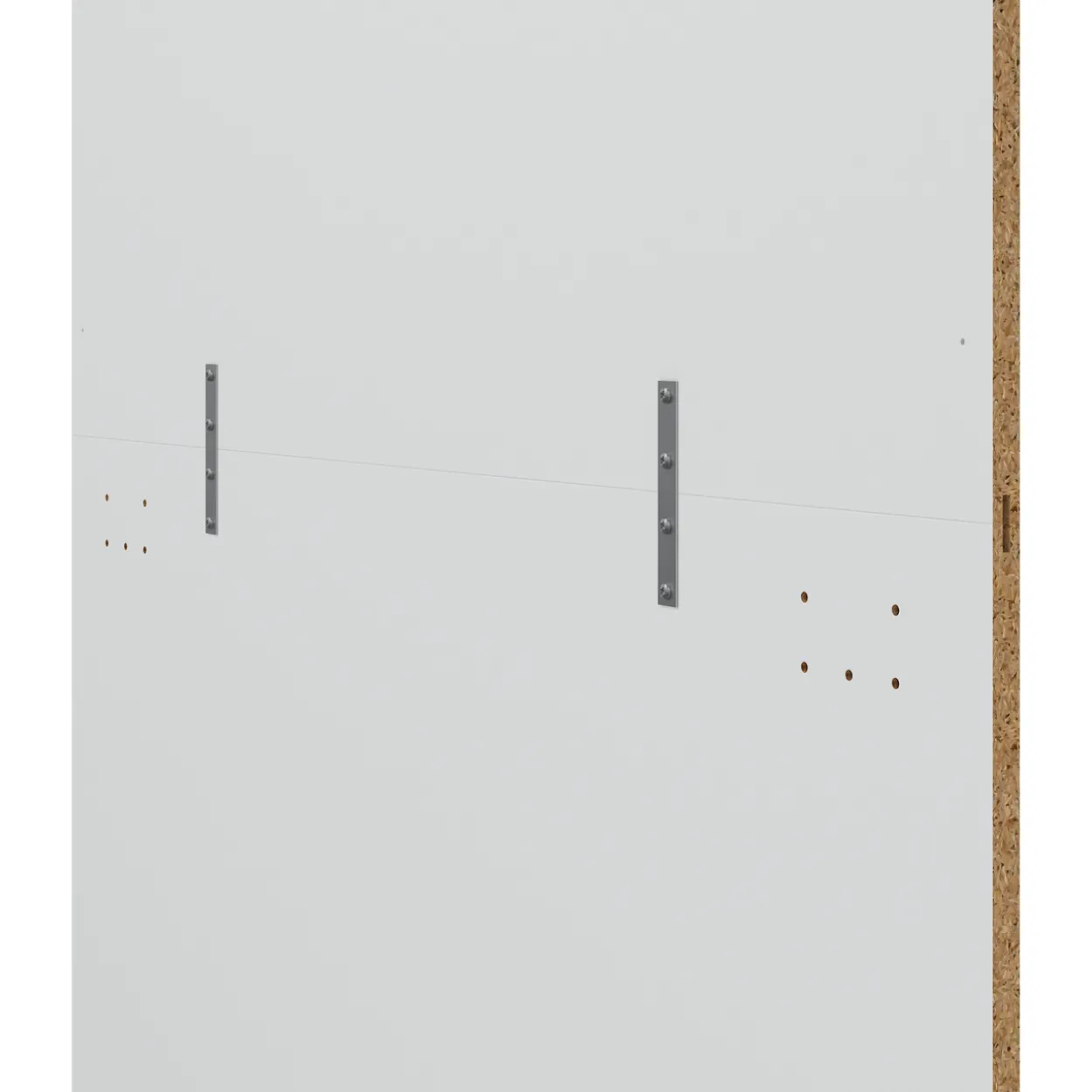 Lind nest skyvedør eik 100