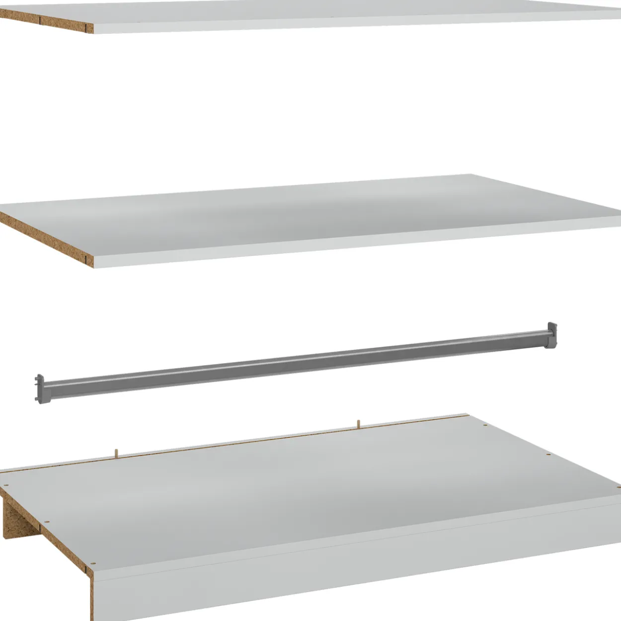 Lind nest skyvedørsgarderobe 200x220x67cm sort med speil