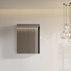 Lind select speilskap 60 matt sort