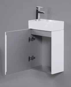 Lind sharp 40 cm baderomsmøbel hvit