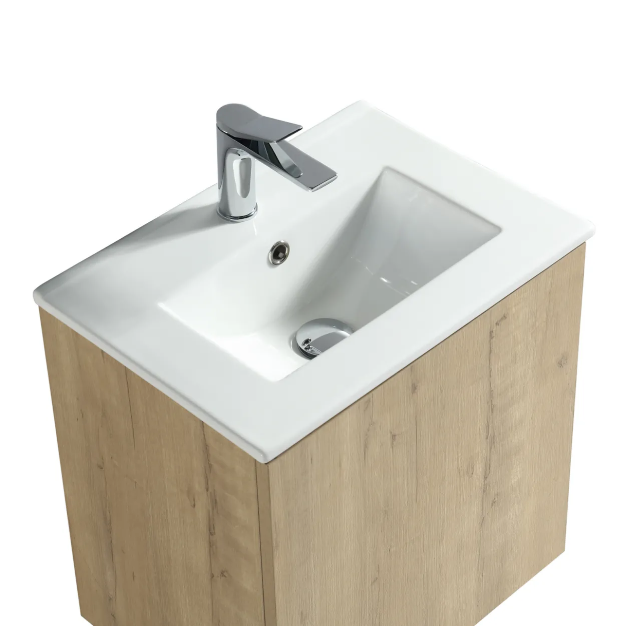 Lind square 50 baderomsmøbel eik