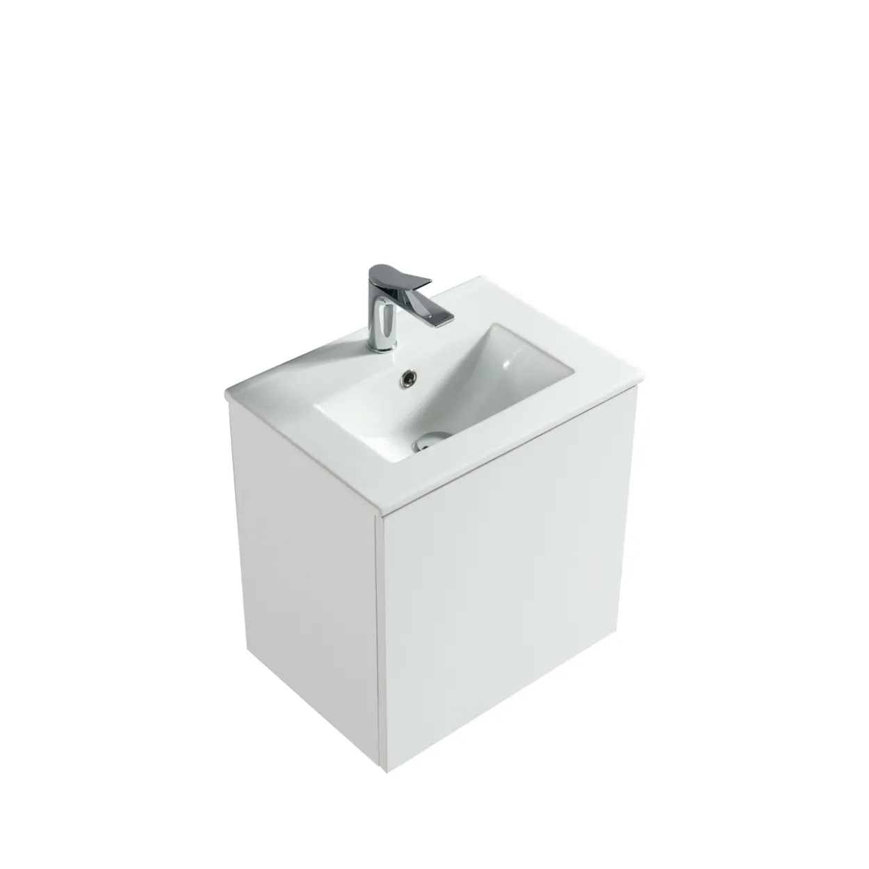 Lind square 50 baderomsmøbel hvit