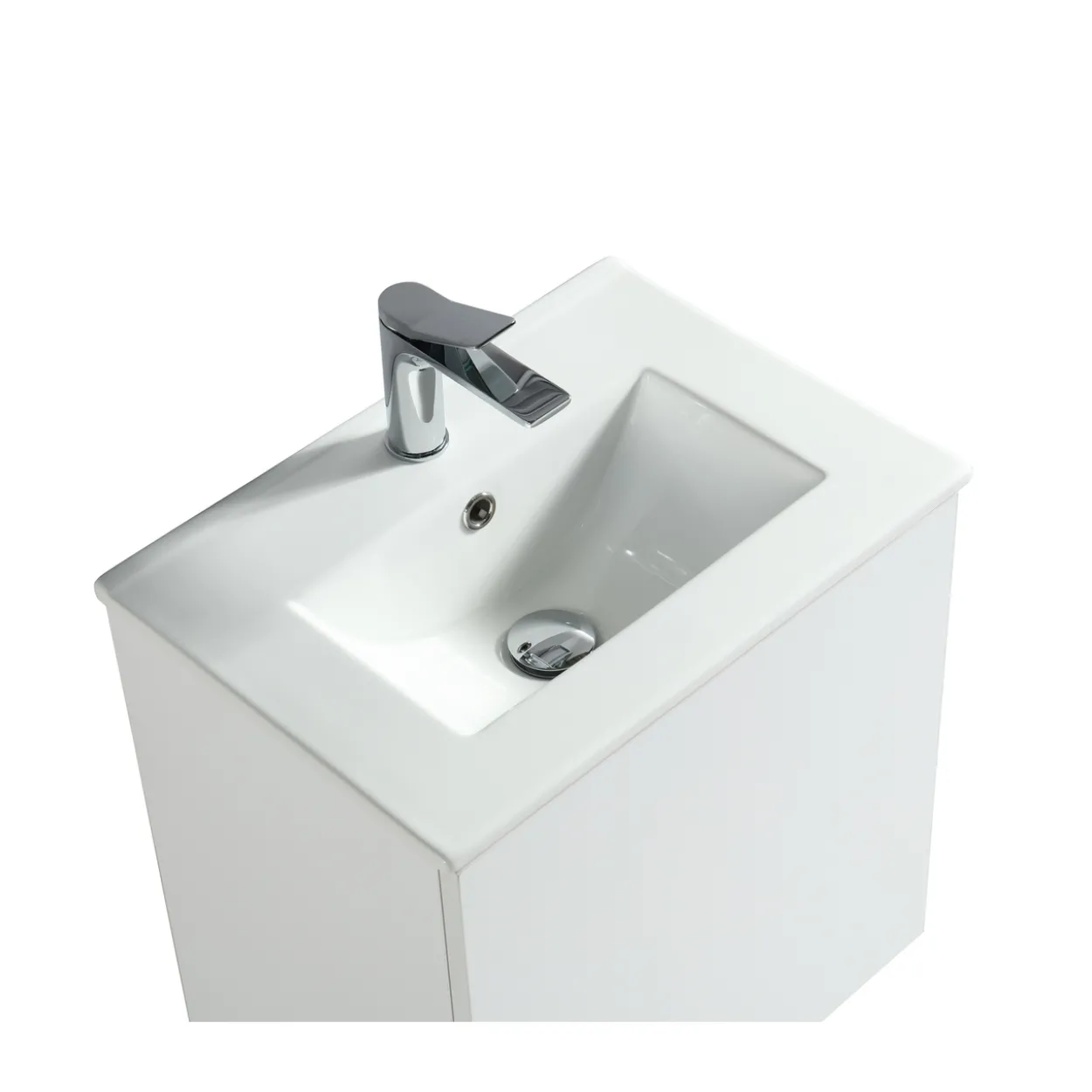 Lind square 50 baderomsmøbel hvit