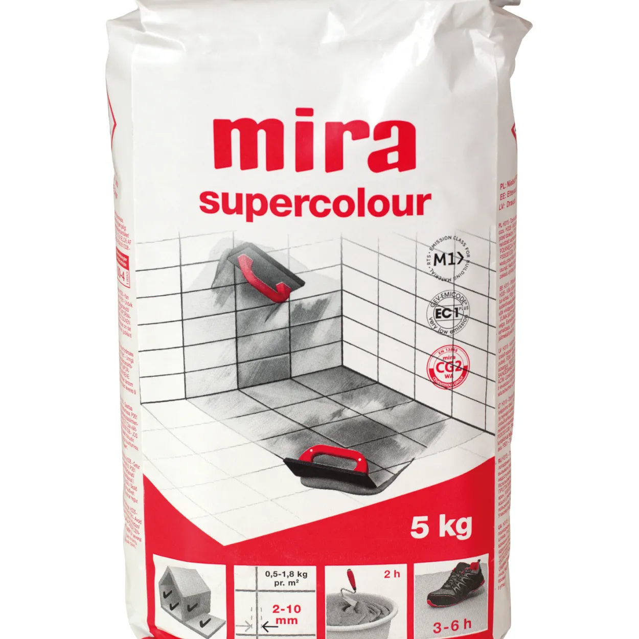 Mira supercolour 100 hvit 5kg