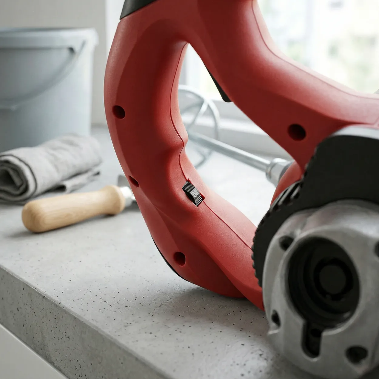 Mjølner mørtelblander ø120mm visp 1400w