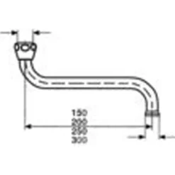 Neoperl svingtut universal s-tut 250 mm