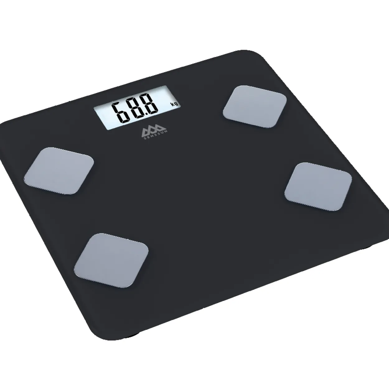 Nortiq badevekt 1031 bluetooth, sort glass