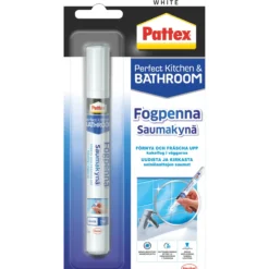 Pattex fugepenn 7ml white hvit