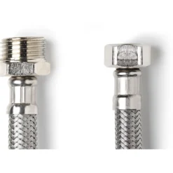 Pex forlengerslange til armatur 3/8" nippel x 3/8" 25cm