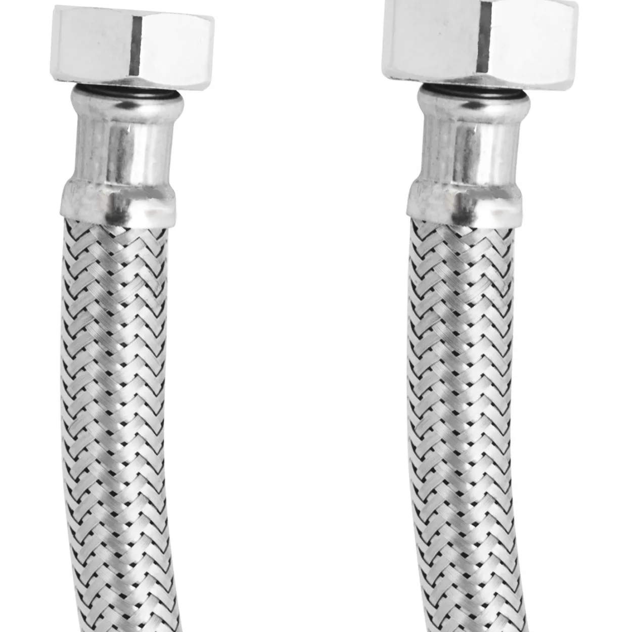 Pex trykkslange til toalett 1/2" x 3/8" 50 cm