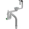 Prevex smartloc kjøkkenvannlås enkel grå 114mm