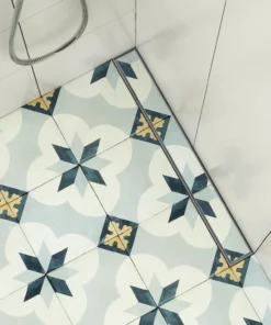 Purus line tile insert ø75 1000mm m/sideutløp