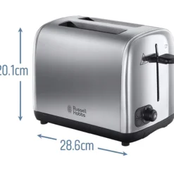 Russell hobbs brødrister adventure stål