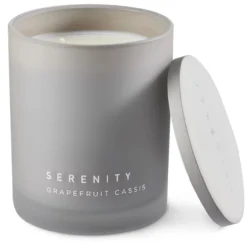 Serenity duftlys ø9 h11cm 48t grapefruit grå