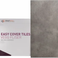 Snapwall easycover selvklebende flis luxor stone