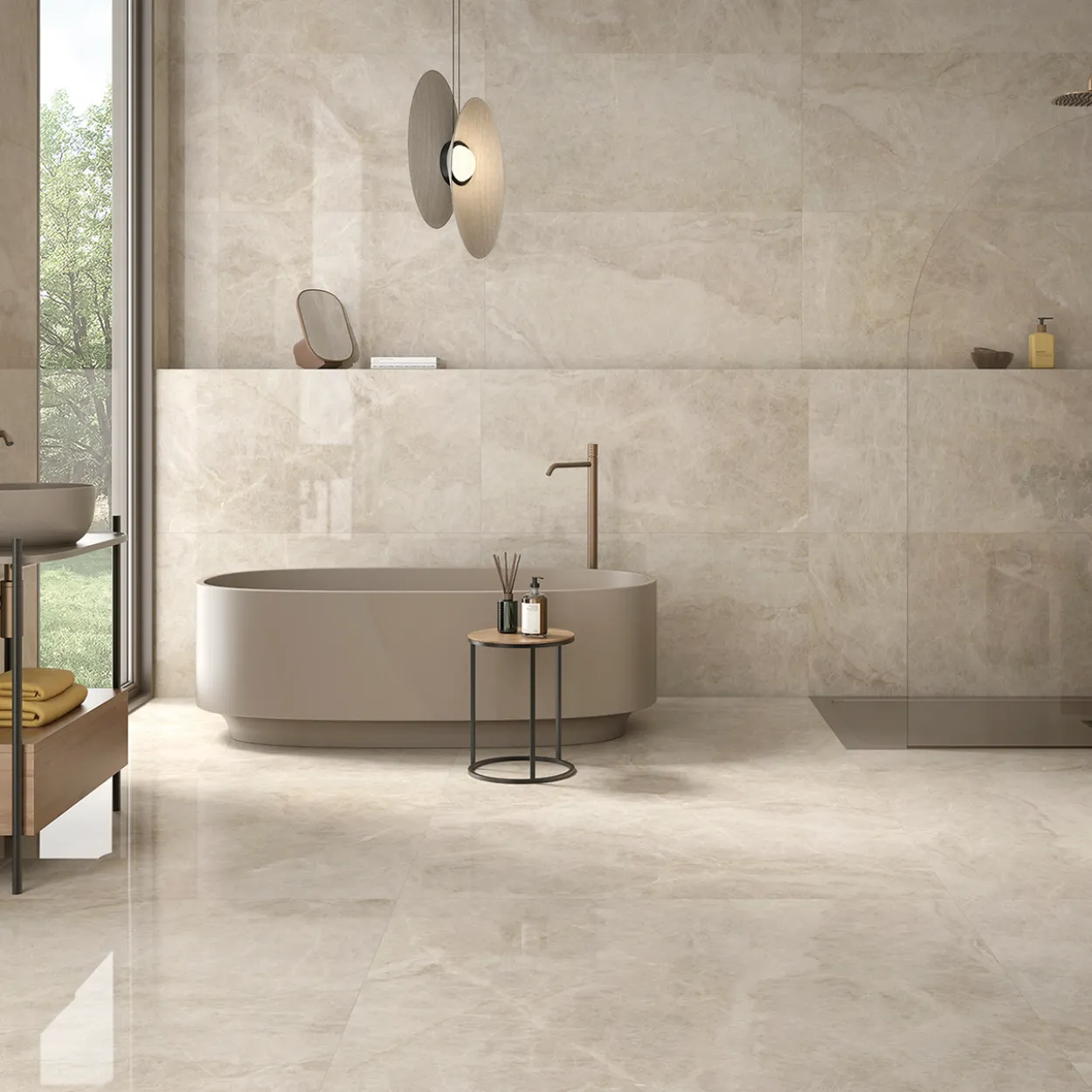 Tajmahal tan polished 60x120 9mm