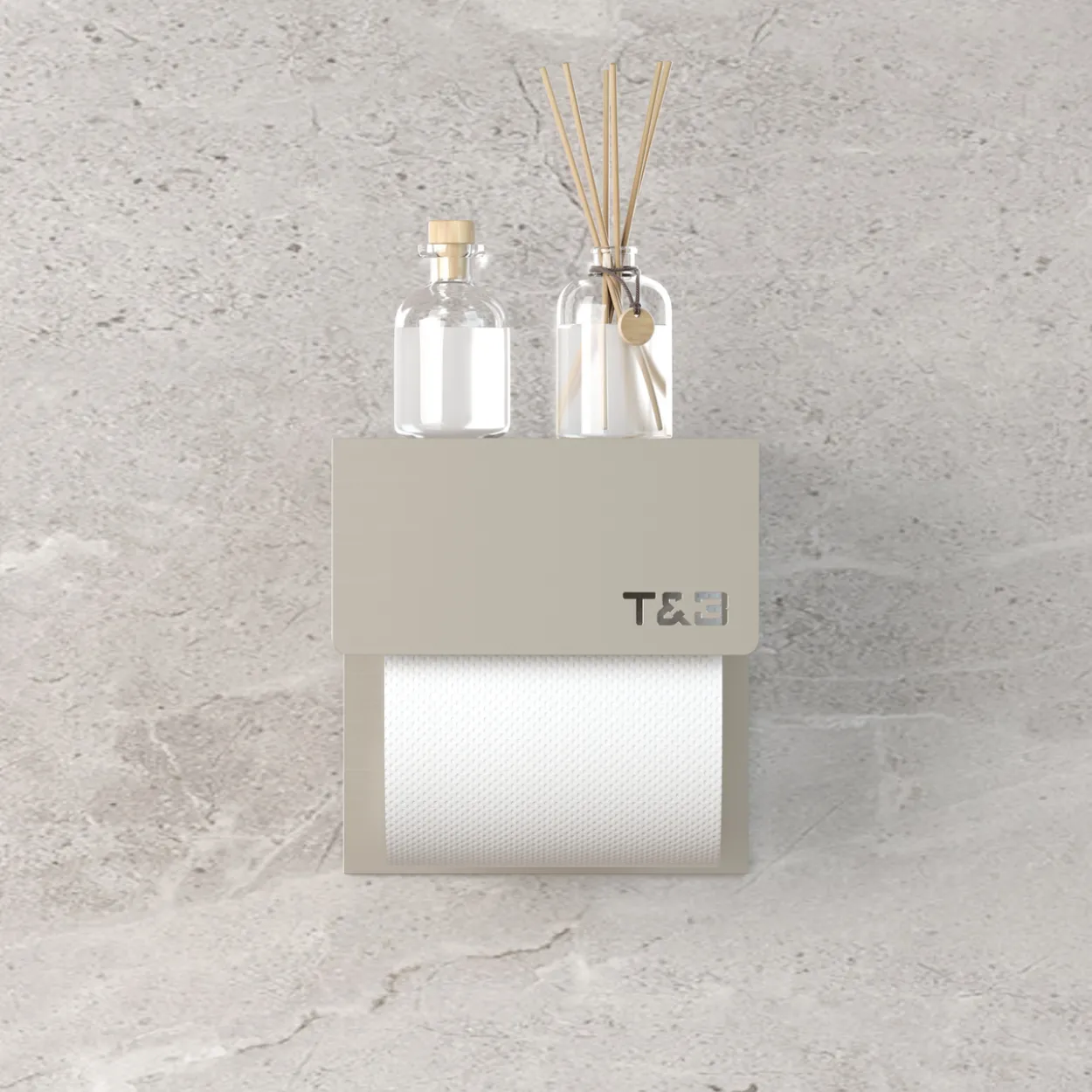 T&b toalettrullholder 1 beige