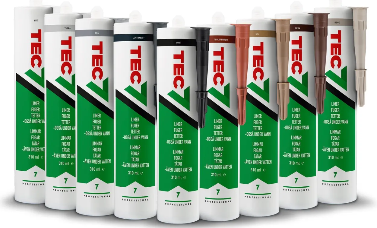 Tec7 hvit 310ml