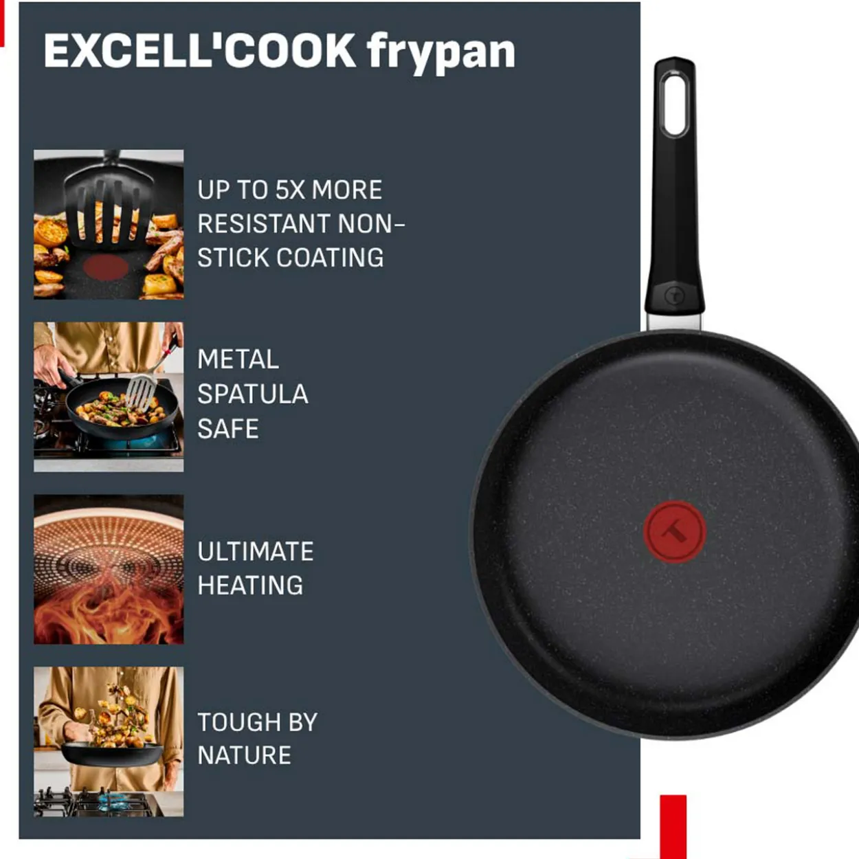 Tefal excell cook stekepanne 24cm