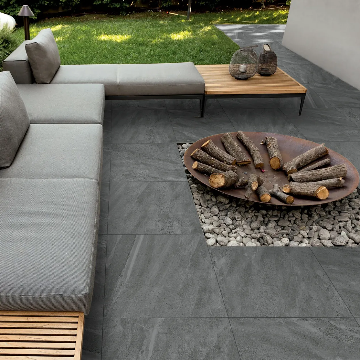 Terra antracite 60x60 9,5mm