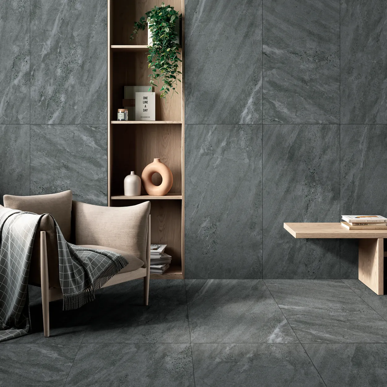 Terra antracite 60x120 9,5mm
