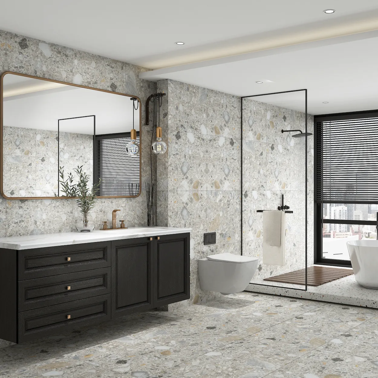 Terrazzo antico 60x60 9,5mm