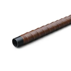 Theofils garderobestang ø25x758 mm brunt lær foldet