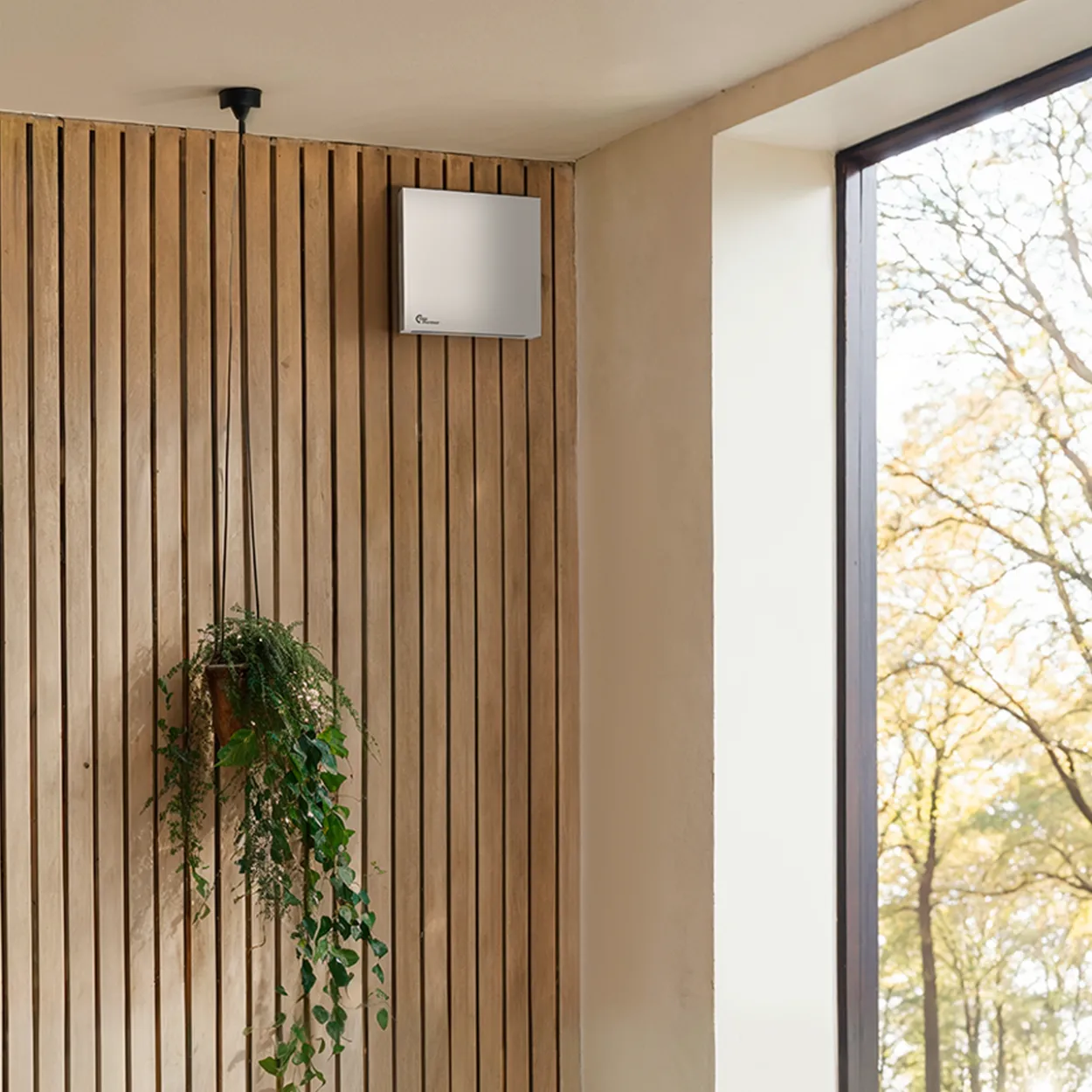 Thermex design vifte 100 ht hvit