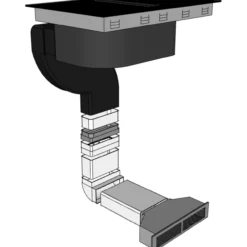 Thermex kit for resirkulering til trend downdraft