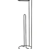 Toalettrullholder frittstående 54cm sort