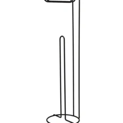 Toalettrullholder frittstående 54cm sort