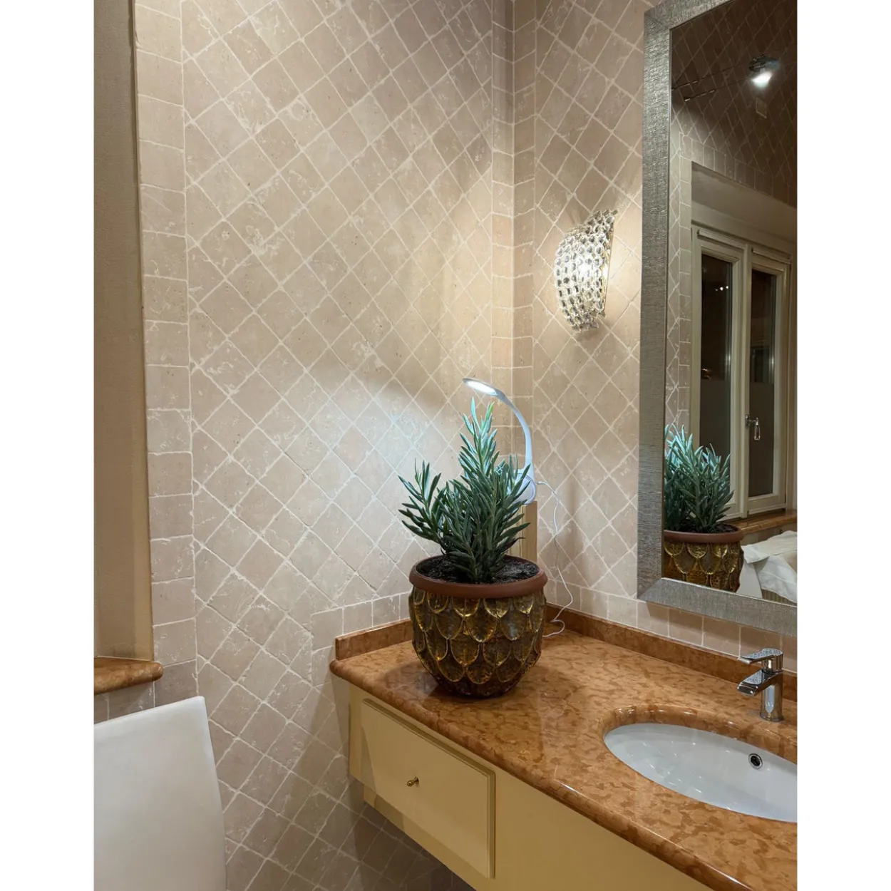 Travertino chiaro 10x10