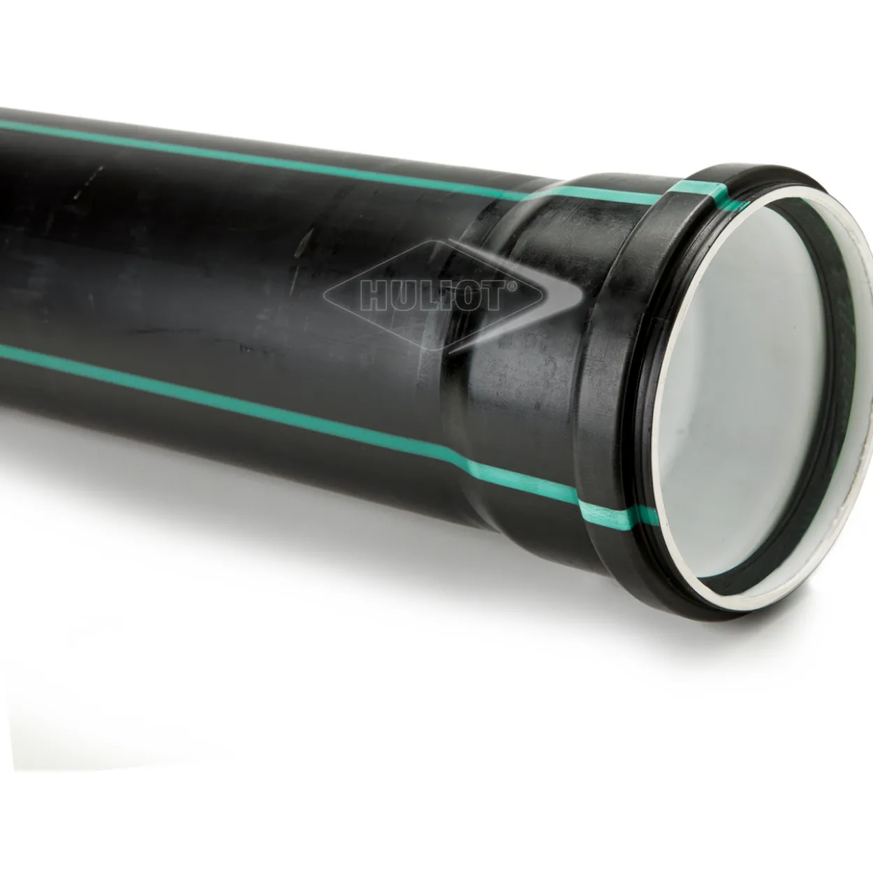 Ultra silent avløpsrør m/muffe ø110 2000