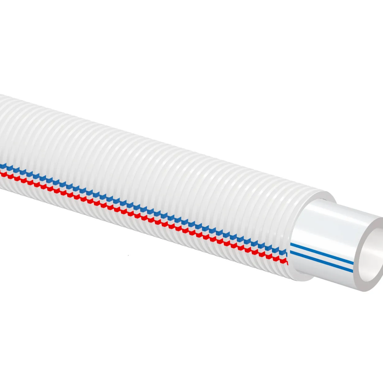 Uponor combi pipe naturell i varerør white nkb 18x2,5 28/23 10m