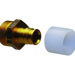 Uponor overgang q&e m/n 15x1/2" 2 stk - sd