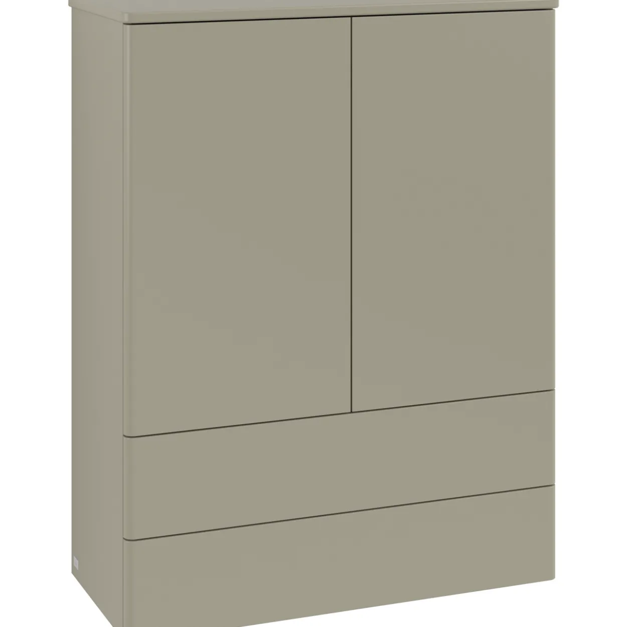 V&b antao høybord 2 dører glatt 814x1039x356 stengrå