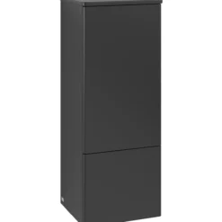 V&b antao middels høyskap 1 dør glatt 414x1039x356 høyre m/lys matt sort