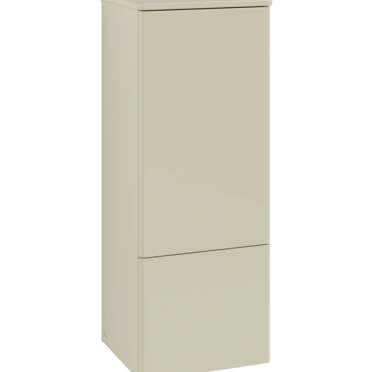 V&b antao middels høyskap 1 dør glatt 414x1039x356 høyre silkegrå