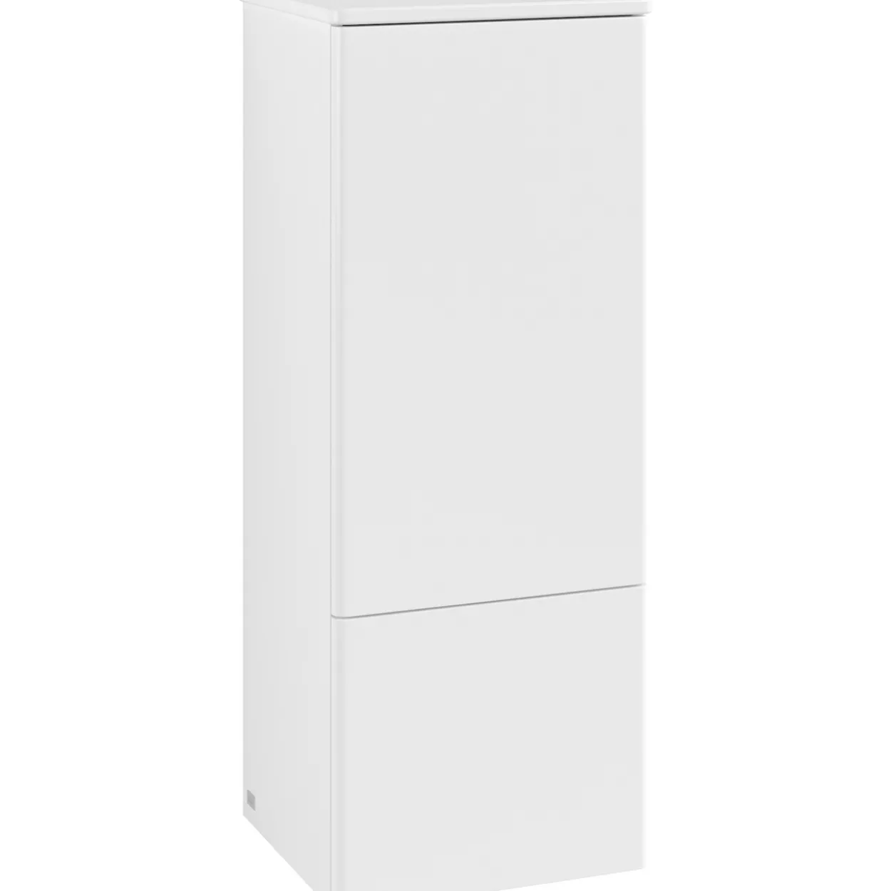 V&b antao middels høyskap 1 dør glatt 414x1039x356 venstre matt hvit