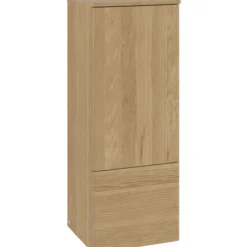 V&b antao middels høyskap 1 dør rillet 414x1039x356 høyre eik