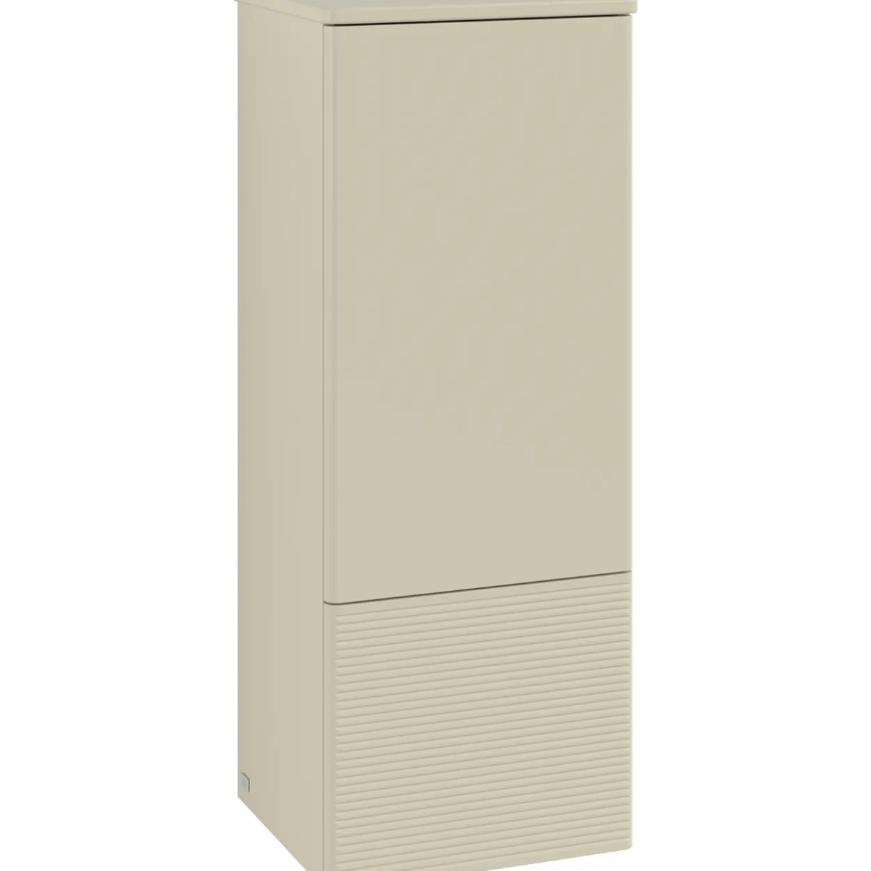 V&b antao middels høyskap 1 dør rillet 414x1039x356 høyre silkegrå