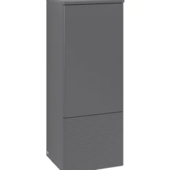 V&b antao middels høyskap 1 dør rillet 414x1039x356 venstre antrasitt