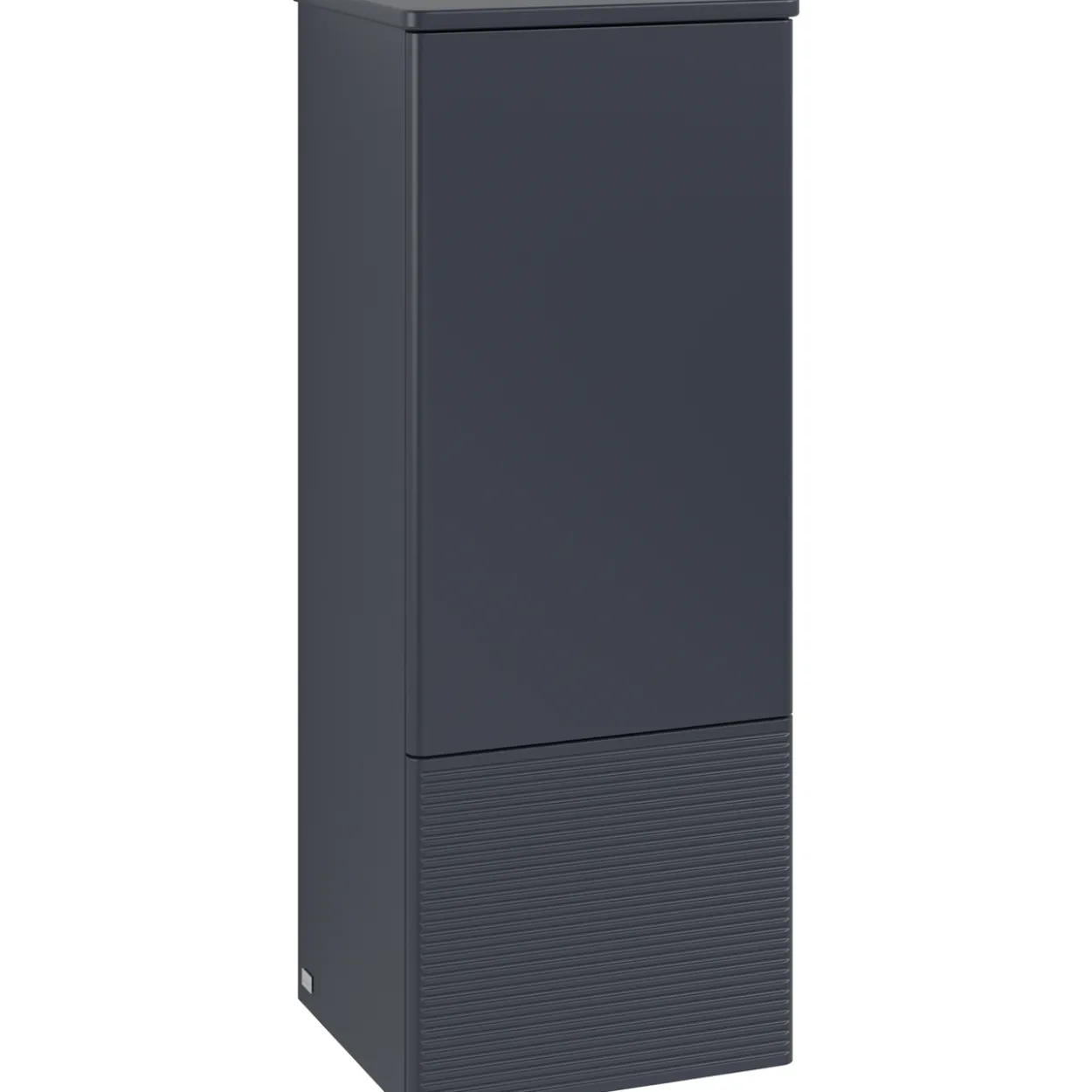 V&b antao middels høyskap 1 dør rillet 414x1039x356 venstre blå