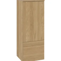 V&b antao middels høyskap 1 dør rillet 414x1039x356 venstre eik