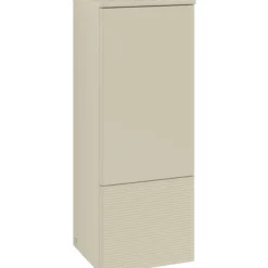 V&b antao middels høyskap 1 dør rillet 414x1039x356 venstre silkegrå