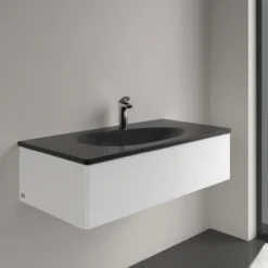 V&b antao servant c+ 100x50 m/skjult overløp pure black