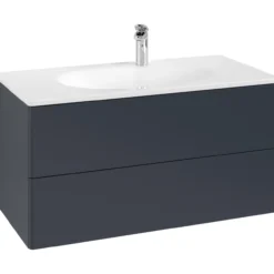V&b antao servantskap 2 skuffer glatt 988x504x496 blå