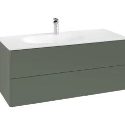 V&b antao servantskap 2 skuffer glatt 1188x504x492 venstre grønn